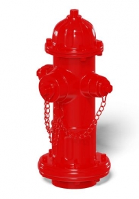 红色消防栓01【高品质模型】